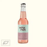 Why Not Soda Glass Bottle 33cl Pomegranate + Cucumber