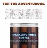 Cake Sparkling Tonic Coffee 25cl